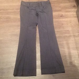 Navy Pinstripe Slacks